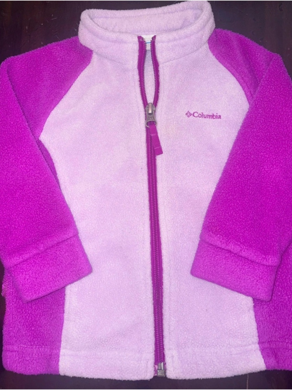 12-18mo Columbia Kids Pink Fleece Jacket